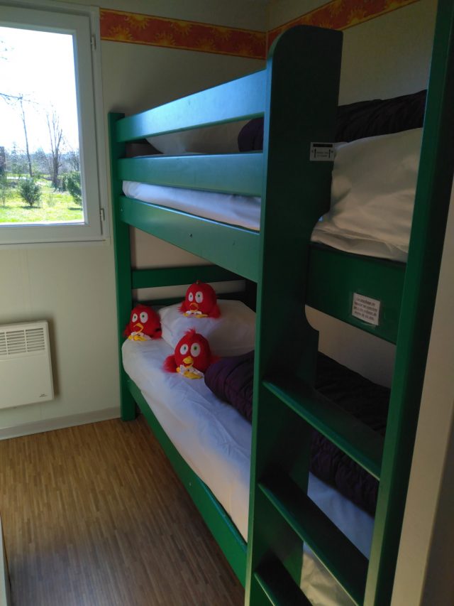 La chambre lit superposés 